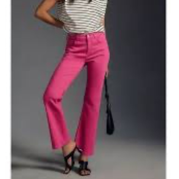 Brand New Pilcro The Yaya Mid-Rise Crop Glare Jeans - Picture 8 of 16